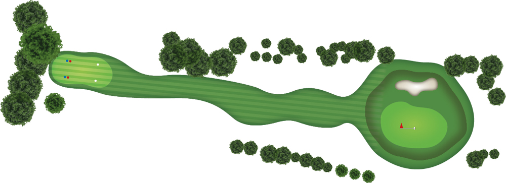 overview map of Hole 5