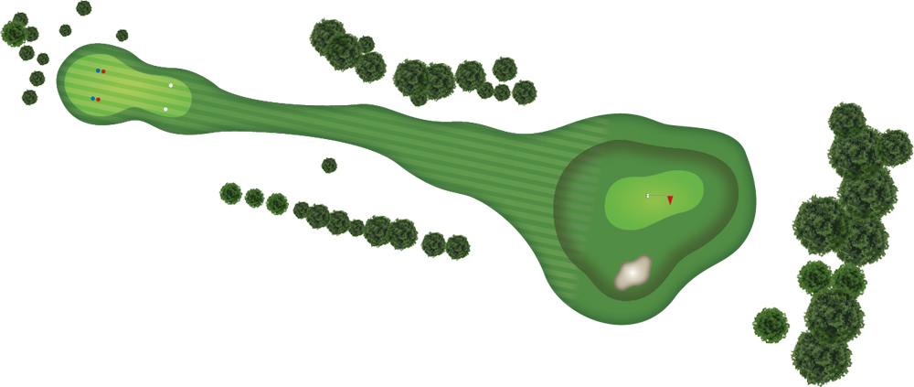 overview map of Hole 6