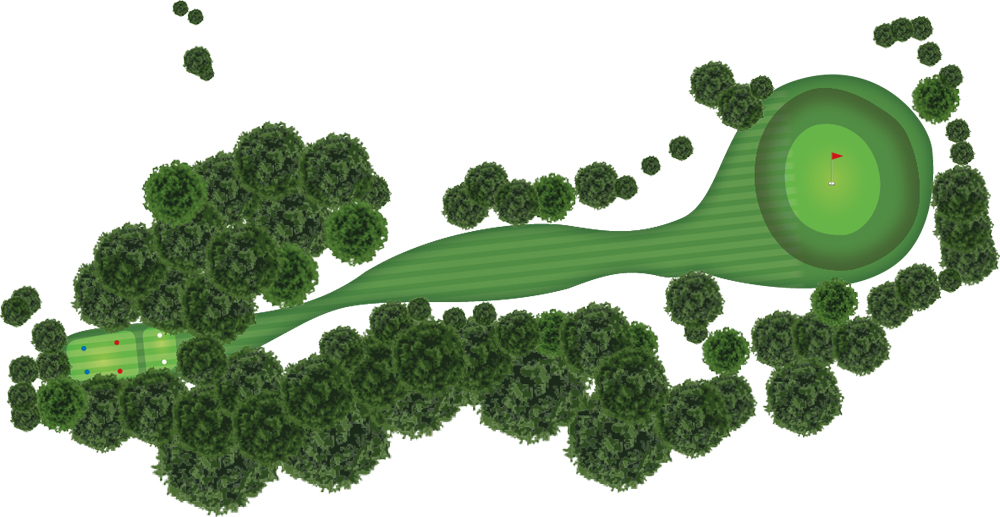 overview map of Hole 9